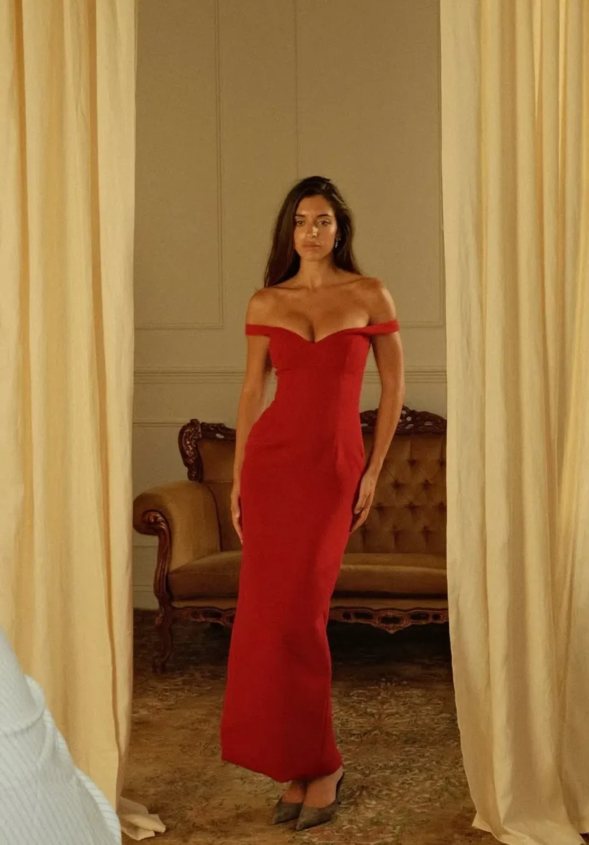 Ellery Dress in Red Medium - Image 5