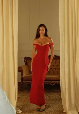 Ellery Dress in Red Medium for rent on The Volte - image 5