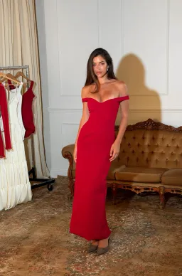 Ellery Dress in Red Medium for rent on The Volte - image 1