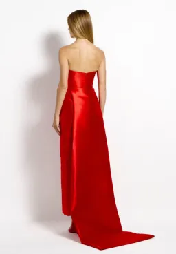 Effie Kats Alba Dress - Red Size XS for rent on The Volte - image 2