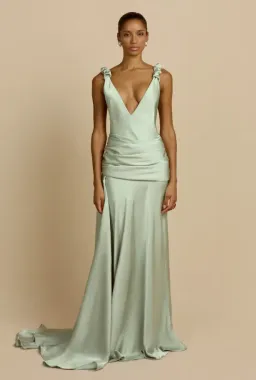 Arcina Ori MADALENA DRESS MINT Size S for rent on The Volte - image 3