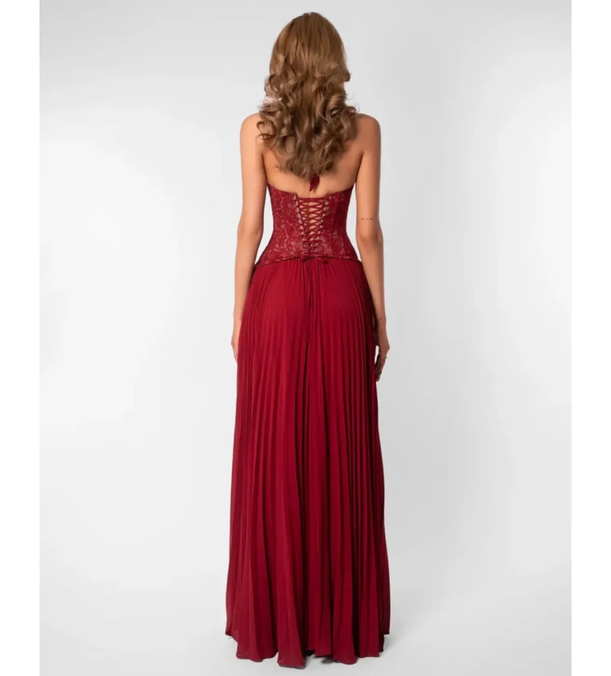 Fenity Gaia Dress in Red Size XS - Image 2