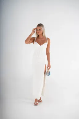 House of Cb Lini Maxi Dress White for rent on The Volte - image 2
