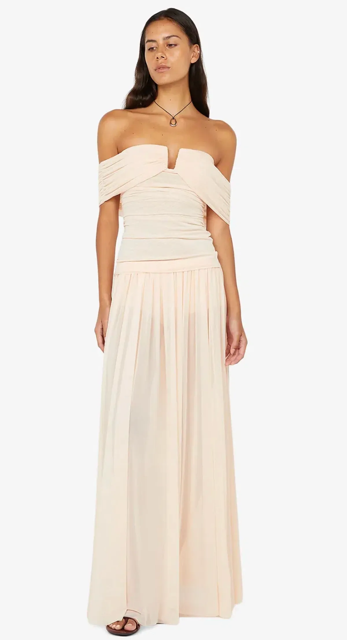 Bec and Bridge Camille Peach Skirt - Image 1