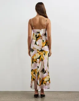 LOVER INOLA MIDI DRESS CHAYA PRINT SIZE 10 for rent on The Volte - image 3