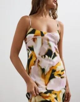 LOVER INOLA MIDI DRESS CHAYA PRINT SIZE 10 for rent on The Volte - image 2