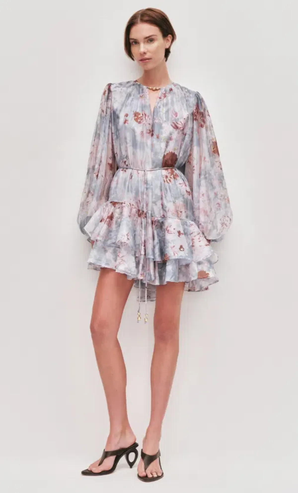 AJE Gabriella Mini Dress Full bloom Size 8 - Image 1