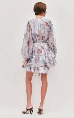 AJE Gabriella Mini Dress Full bloom Size 8 for rent on The Volte - image 2