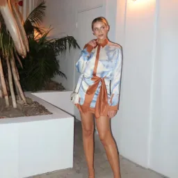 SIR Sorrento Shirt Mini Dress Sciarpa Print Size 8 for rent on The Volte - image 4
