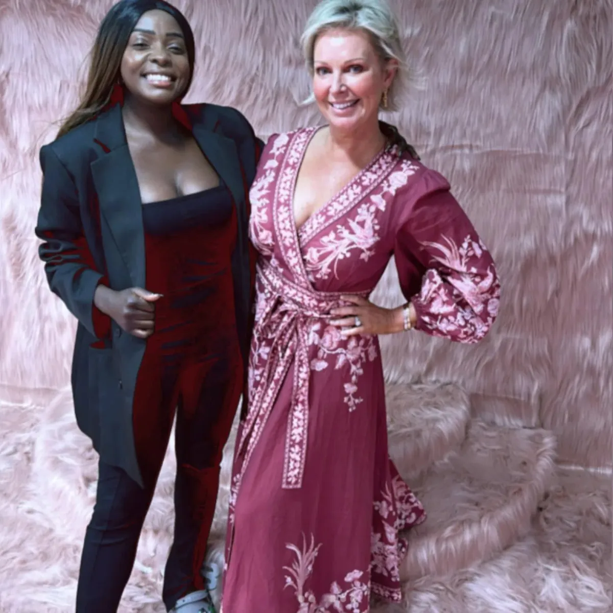 Zimmermann Tiggy Wrap Midi Dress in Rhubarb Bird Size 10 - Image 1