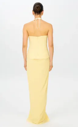 Jefre Sei Landon Dress – Yellow sz 8 for rent on The Volte - image 2