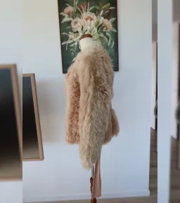 ZIMMERMANN Resistance Belted Shearling Leather Jacket for rent on The Volte - image 4