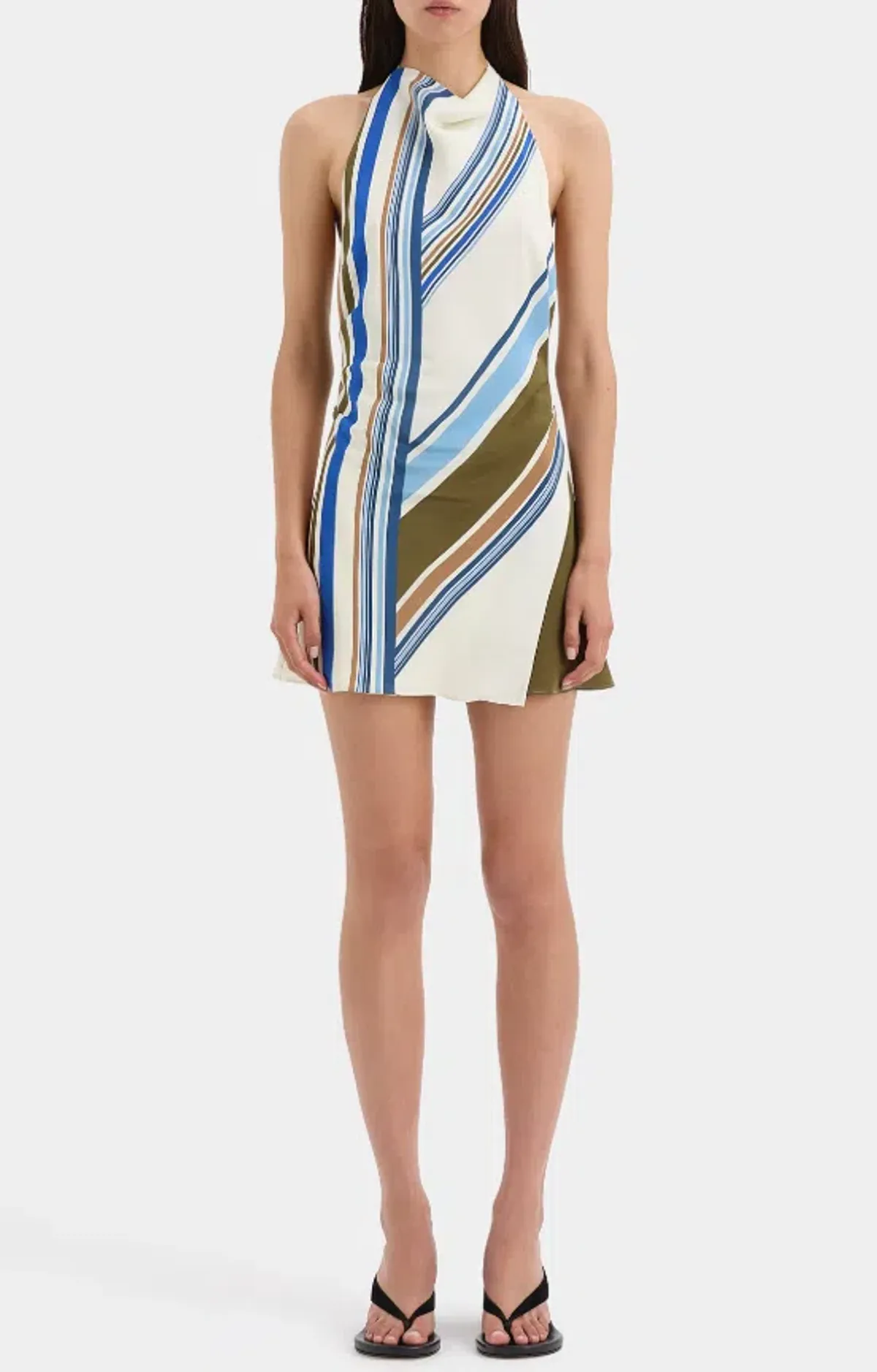 SIR. The Label Thistle Halter Mini Dress sz 10 - Image 5