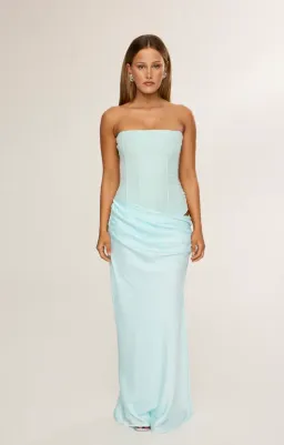 HNTR The Label Huxley Gown – Aqua sz 8 for rent on The Volte - image 5
