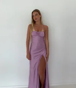 HNTR The Label Gaia Gown Lilac sz 6 for rent on The Volte - image 1