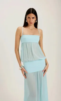 Ance Gria Romeo Dress Aqua Size XS for rent on The Volte - image 4