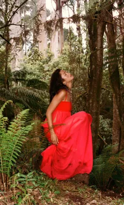 Ance Gria Romeo Gown - Red S for rent on The Volte - image 5