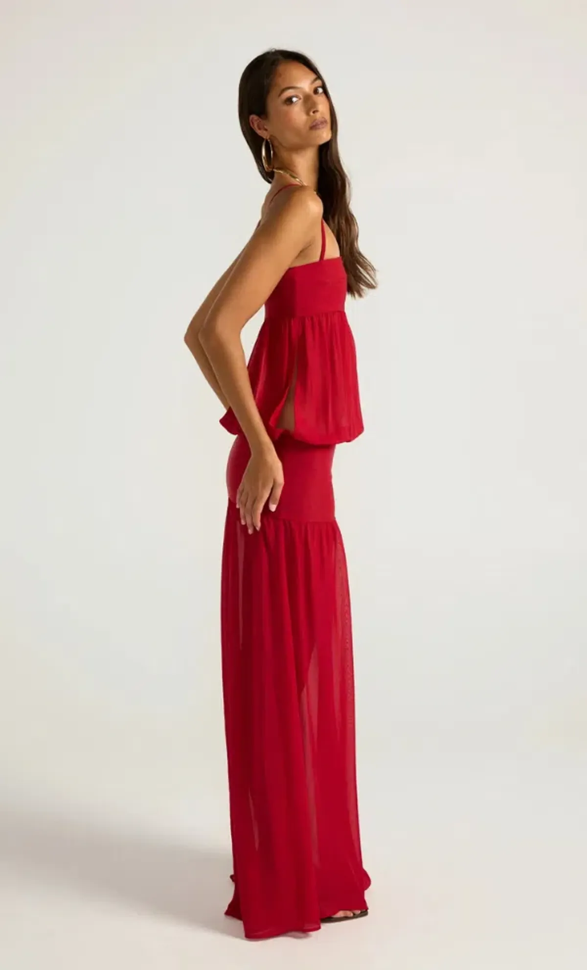 Ance Gria Romeo Gown - Red S - Image 3