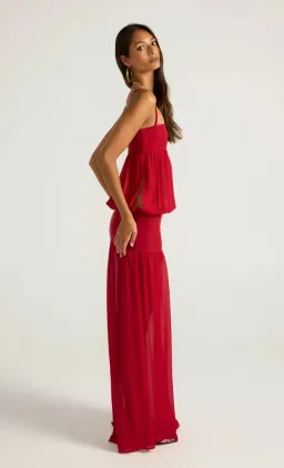 Ance Gria Romeo Gown - Red S for rent on The Volte - image 3