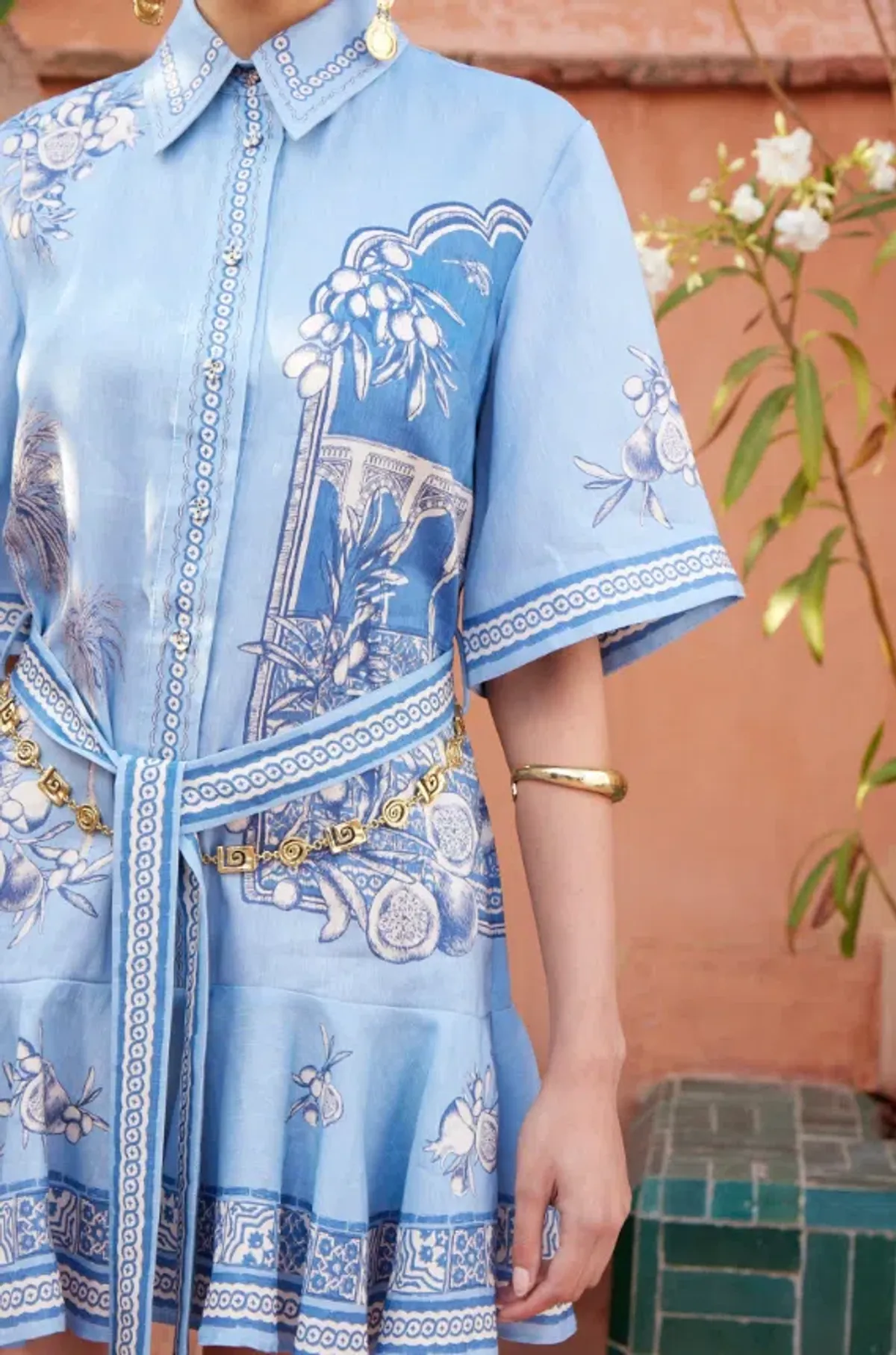 Alèmais Villa Romantica Mini Dress sz 8 - Image 2