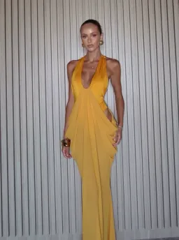 Atoìr Mina Maxi Dress Saffron 6 for rent on The Volte - image 1