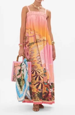 Camilla Wide Strap Sundress Capri Me size XXL for rent on The Volte - image 3