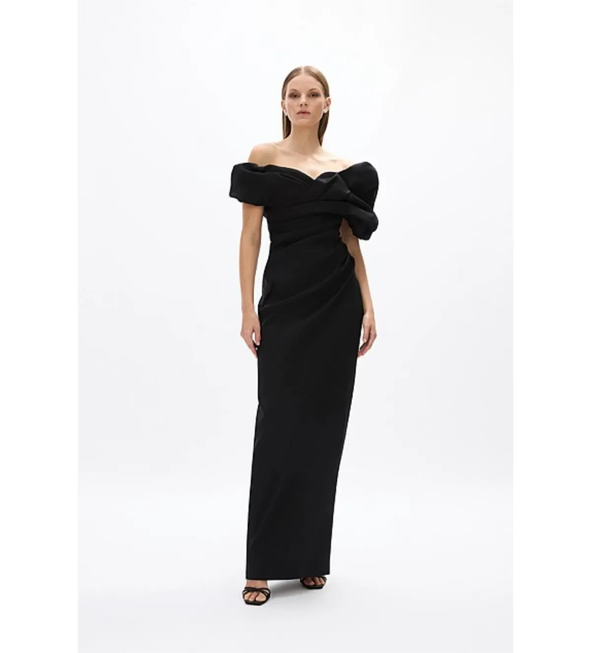 Rachel Gilbert Gia Gown in Black Size 1/AU8 - Image 2