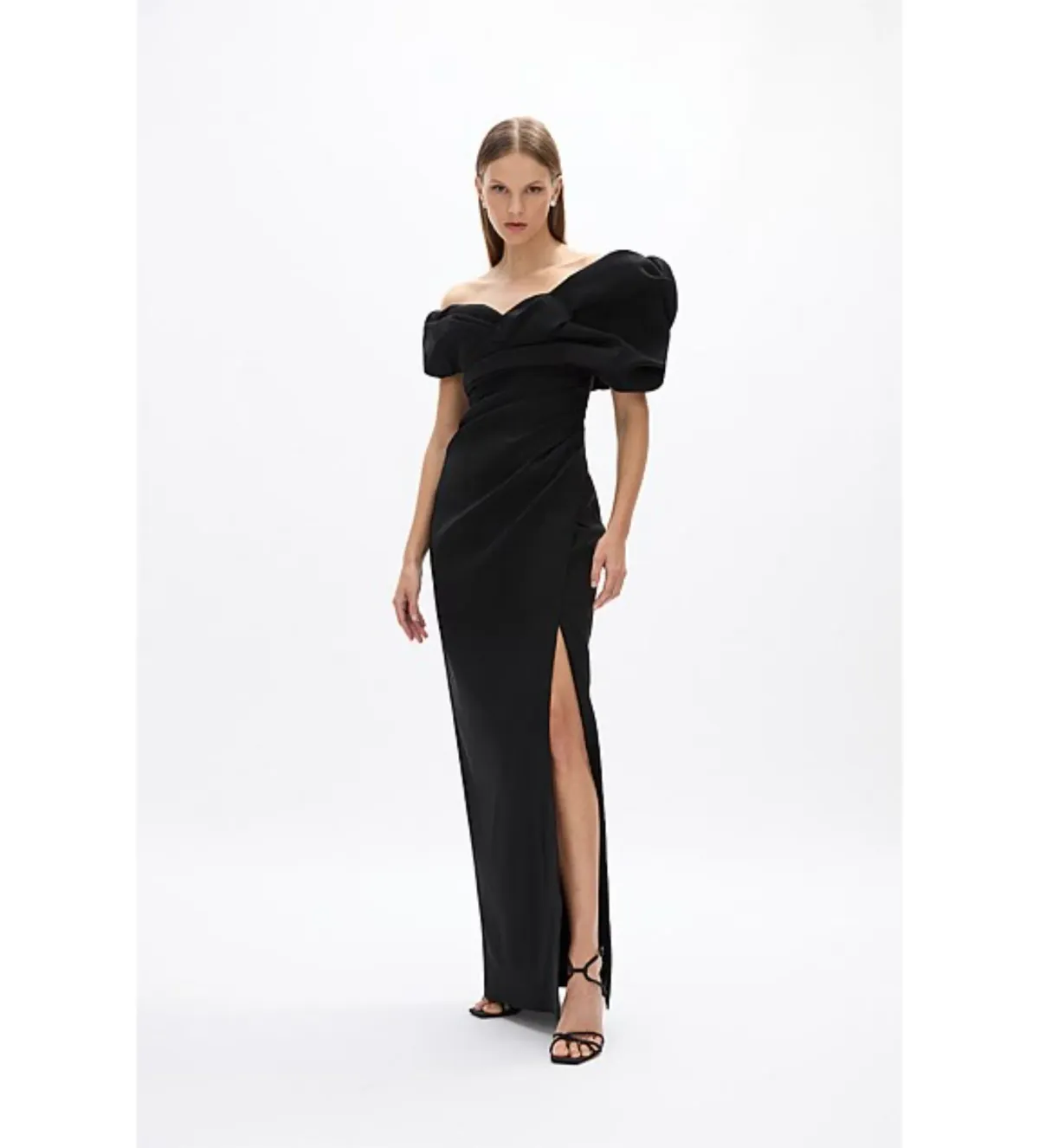 Rachel Gilbert Gia Gown in Black Size 1/AU8 - Image 1