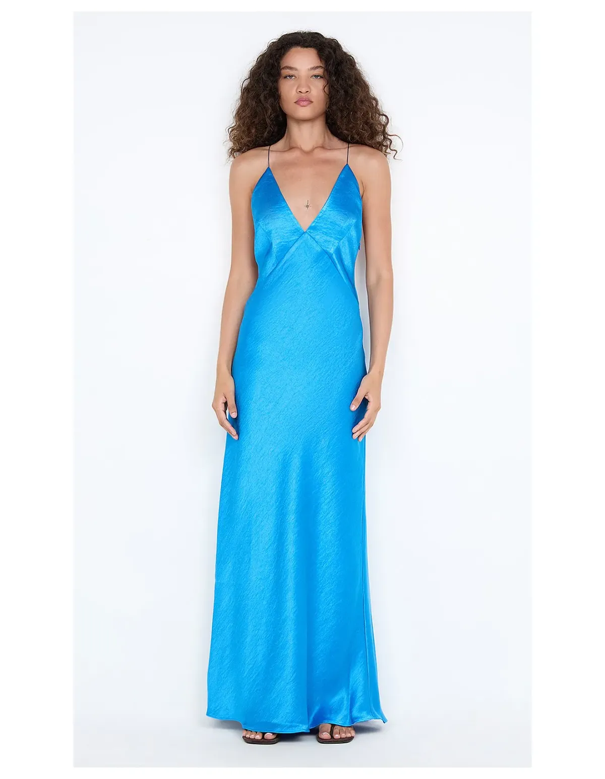 Bec + Bridge Ariahn Maxi Dress Size 6 AU Mid Blue - Image 1