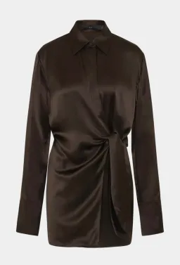 SIR SORRENTO SHIRT DRESS - SIR 2 CHOCOLATE for rent on The Volte - image 3