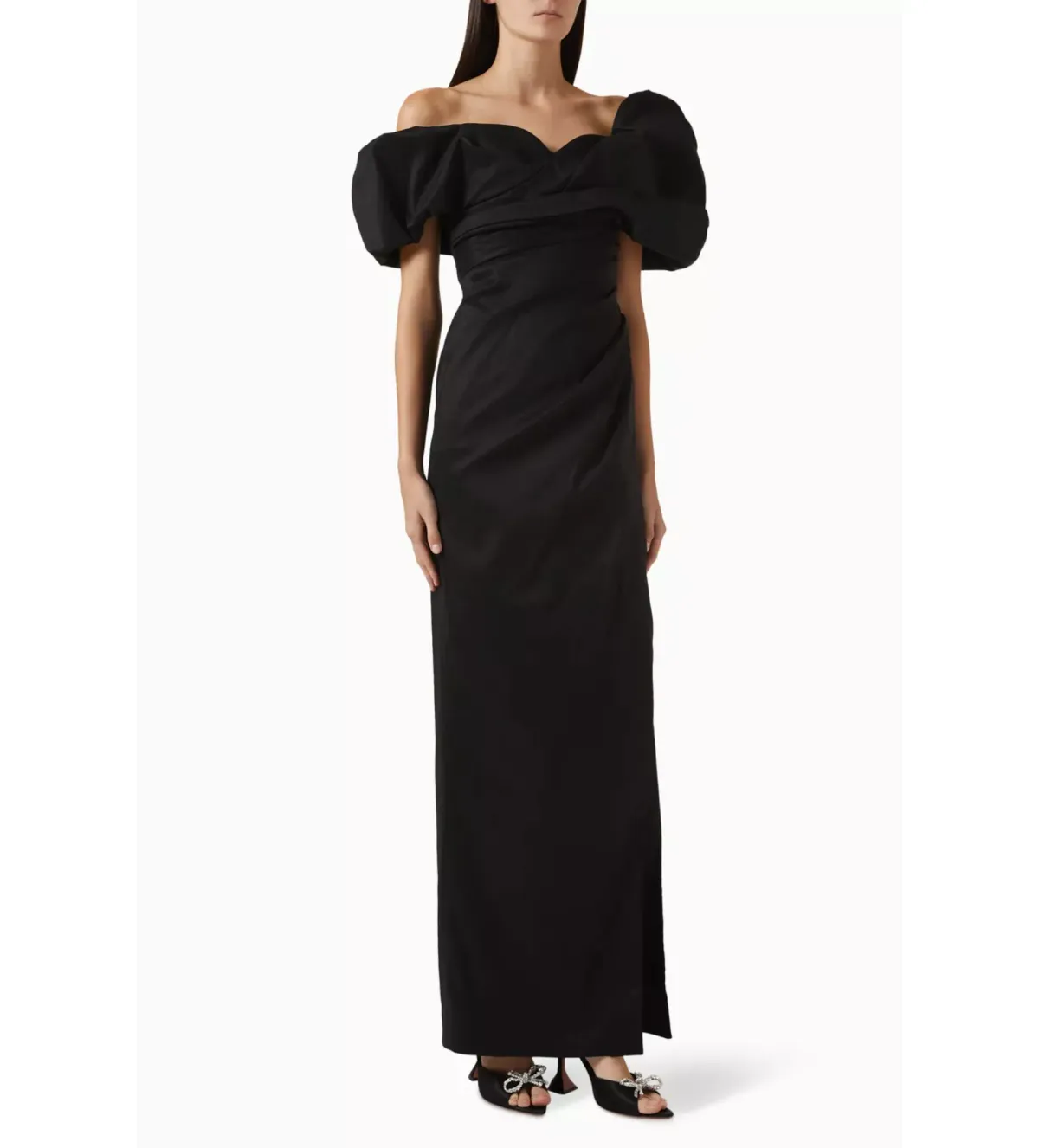 Rachel Gilbert Gia Gown Black Size 1/AU 8 - Image 2