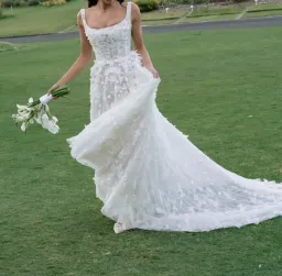 Wedding Dress | Dylan Parienty Amy Dress Size 8 for rent on The Volte - image 5