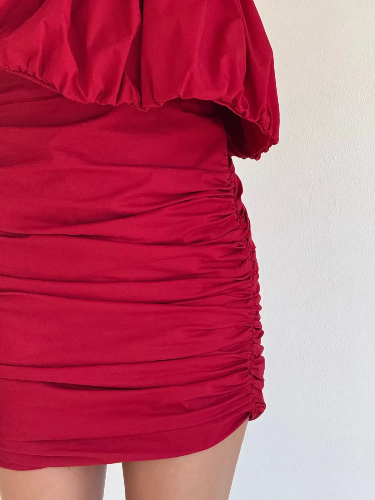 By Nicola Maya Mini Dress in Rouge Size AU 6 - Image 3