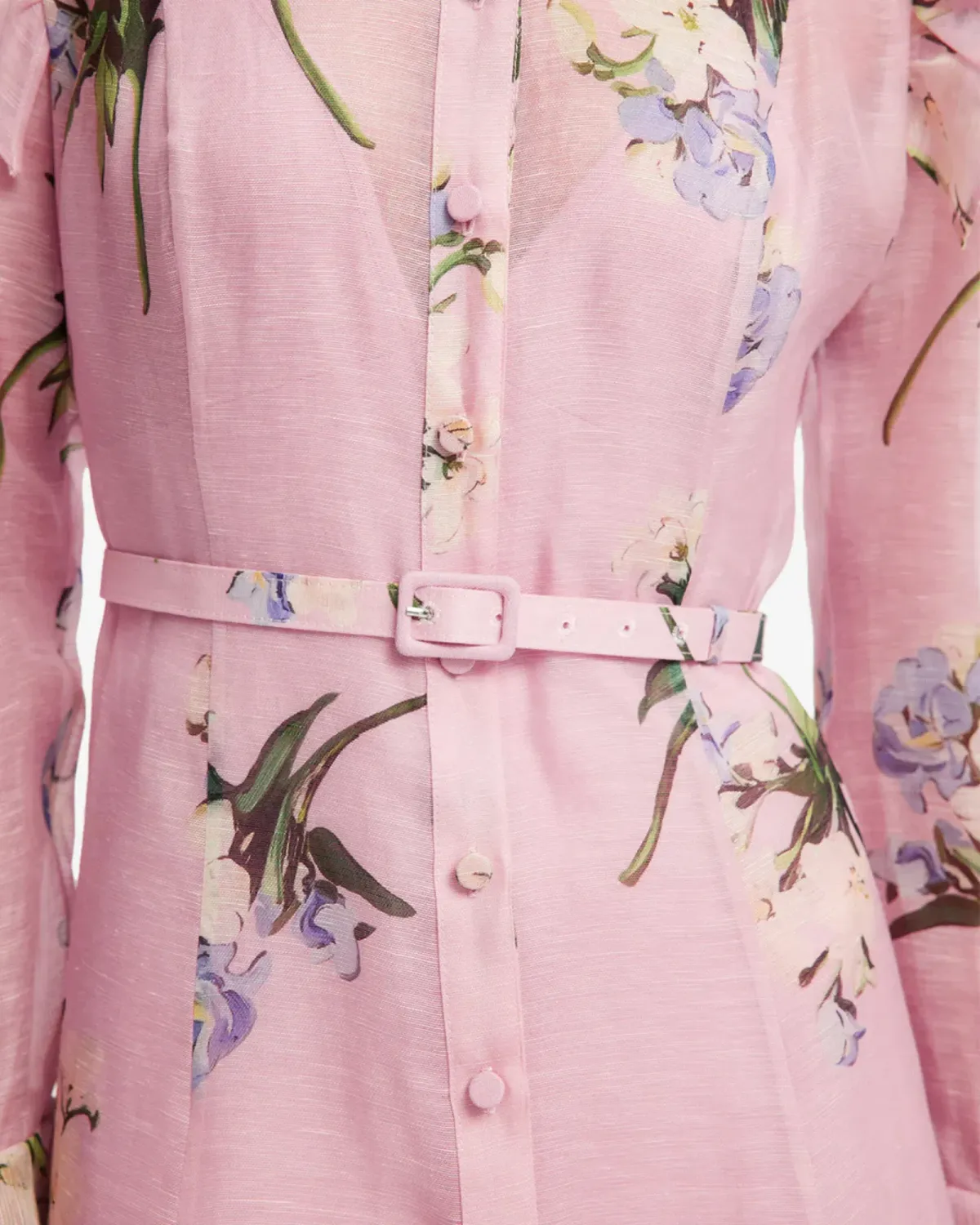 Leo Lin Katrina Butterfly Sleeve Midi Dress Size 14 - Image 5