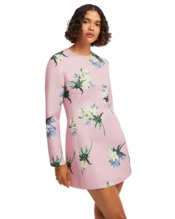 Leo Lin Aliza Long Sleeve Mini Dress Size 14 for rent on The Volte - image 2