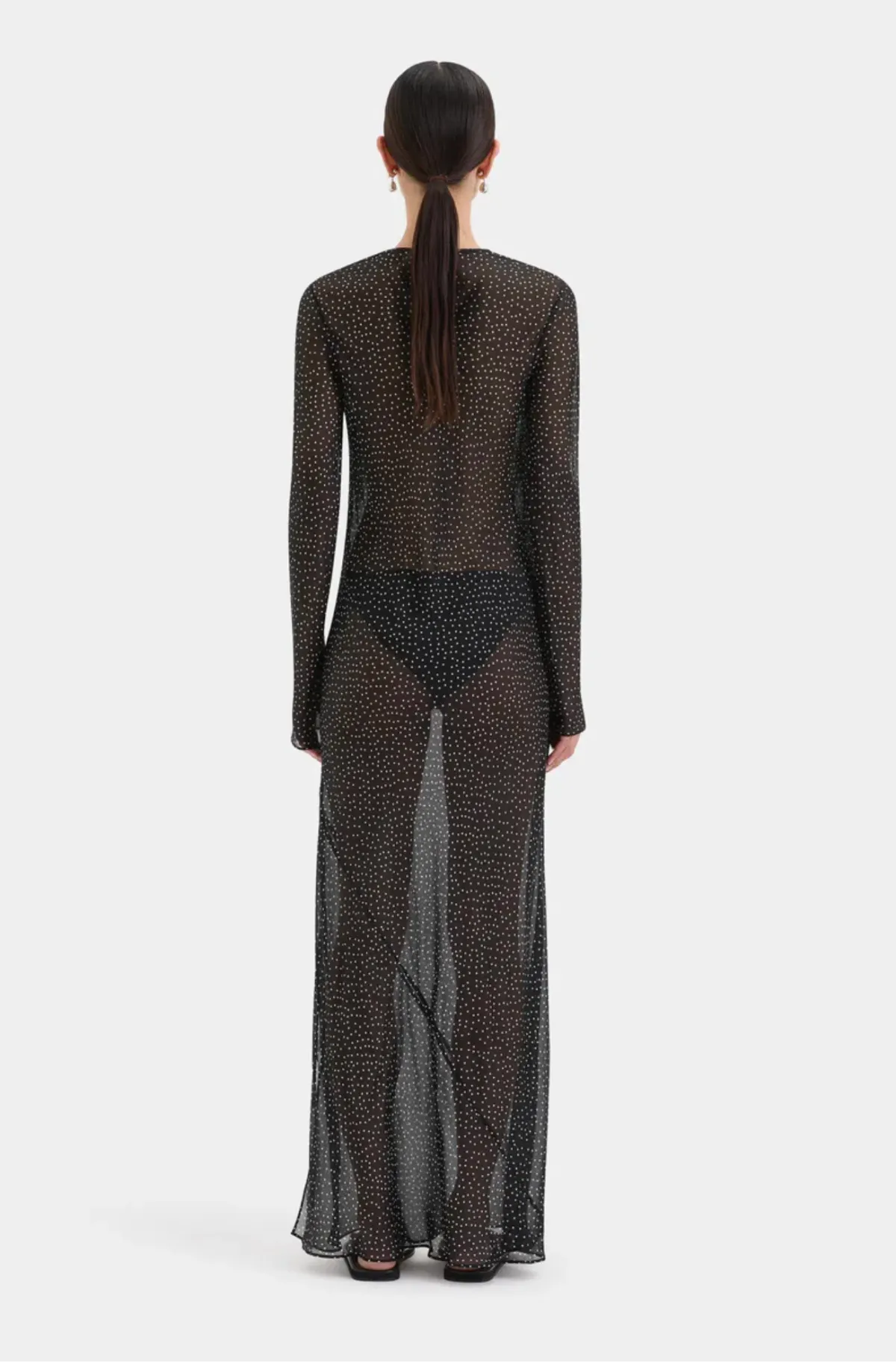 SIR THE LABEL LISANDER LONG SLEEVE DRESS - Image 2