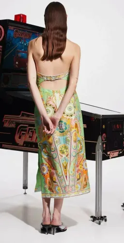 Alemais Pinball Bodice Midi Dress size 10 for rent on The Volte - image 3