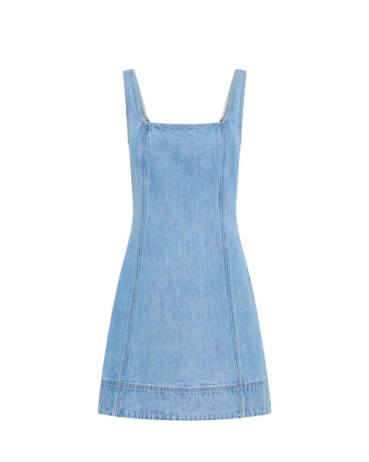 Kivari Oriana Denim Mini Dress size 12 - Image 6