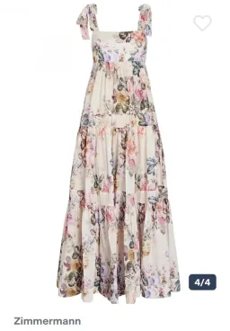 Zimmerman Brighton Tie Shoulder dress for rent on The Volte - image 3