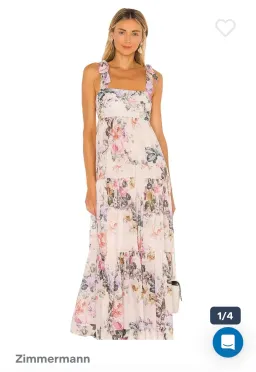 Zimmerman Brighton Tie Shoulder dress for rent on The Volte - image 1