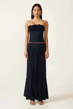 ANCE GRIA JUDE SET NAVY BLUE SIZE 6 (XS) for rent on The Volte - image 1