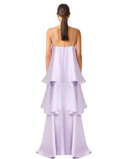 Elliatt Tilly Tiered Maxi Dress Purple Size S for rent on The Volte - image 3