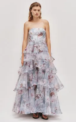 AJE Gabriella Gown Full bloom Size 8 for rent on The Volte - image 1