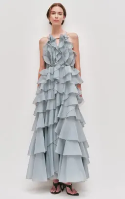 AJE Cleo Gown Duck Egg Size 8 for rent on The Volte - image 1