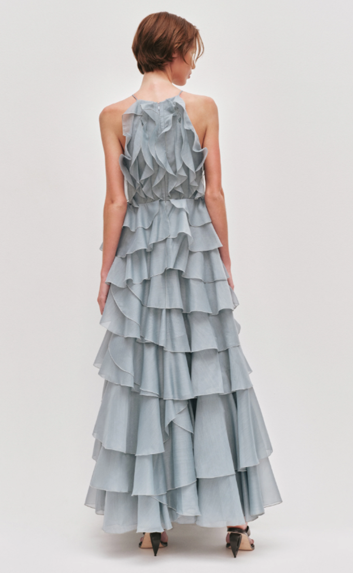 AJE Cleo Gown Duck Egg Size 12 - Image 2