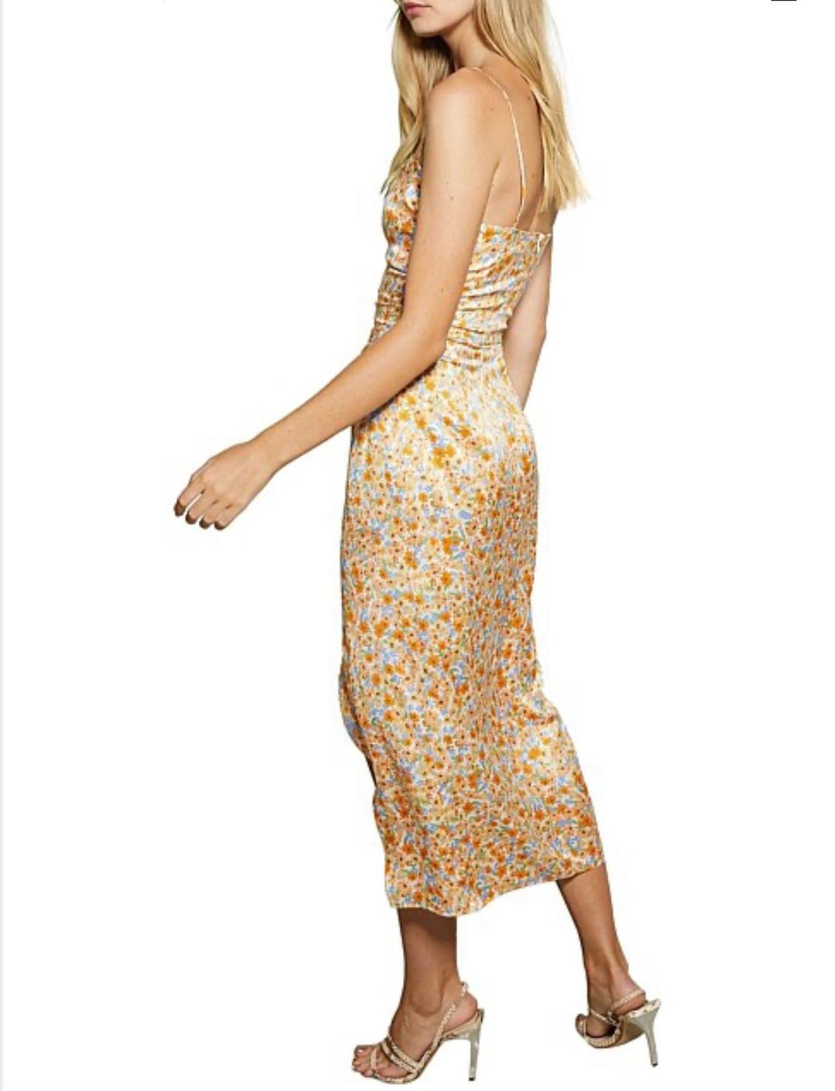 Bec & Brideg Heidi Midi Dress Floral Size 8 - Image 2