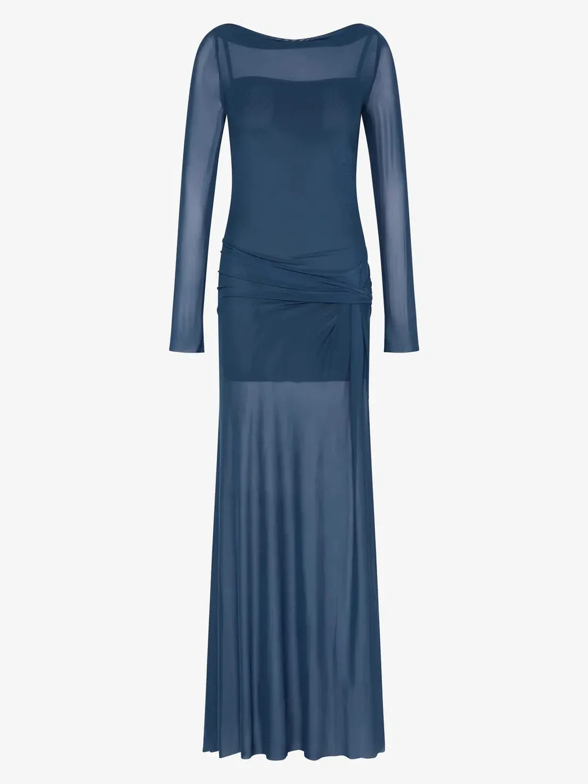  Marabou Long Sleeve Maxi Dress size 12  - Image 4