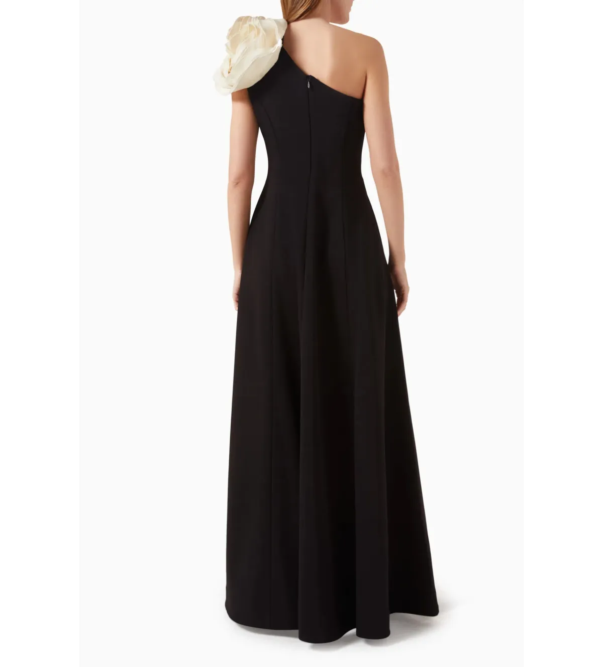 Rachel Gilbert Vya Maxi Gown Black Size 10 - Image 2