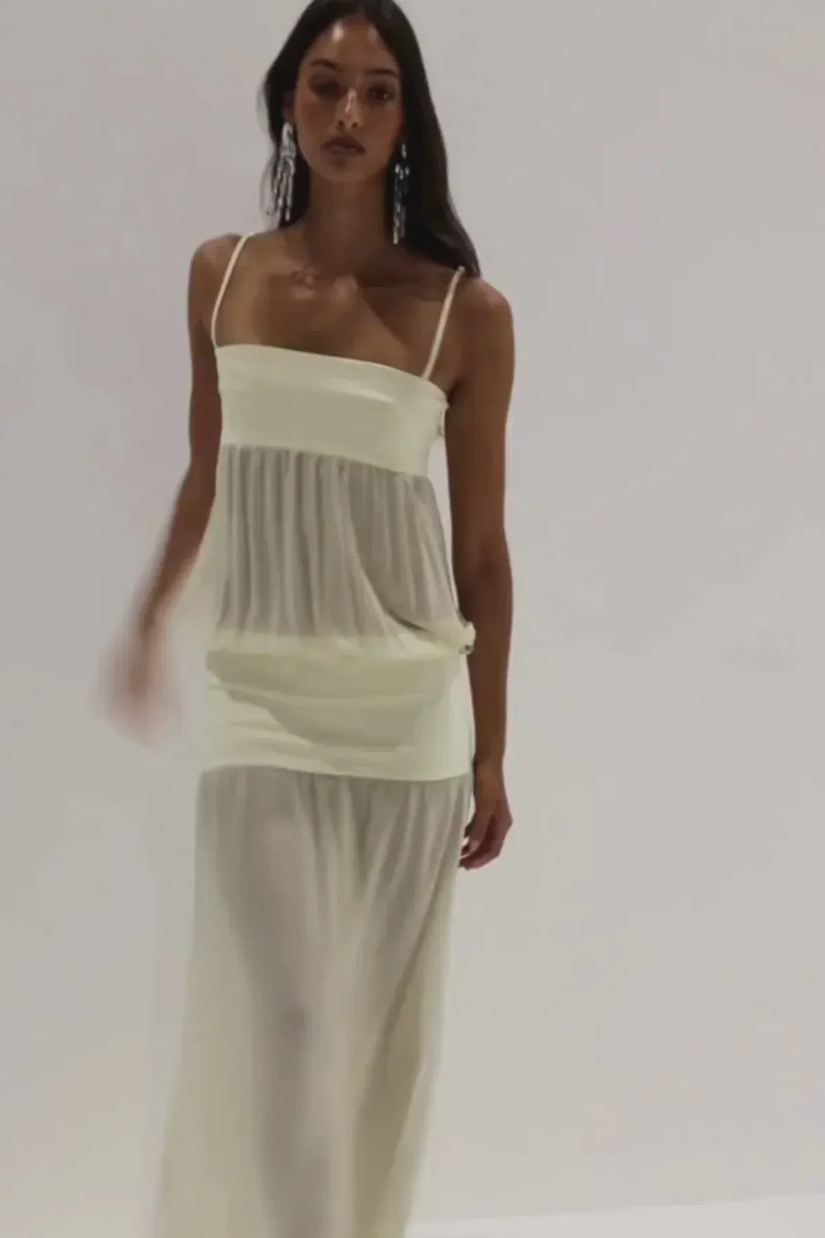 Ance Gria Romeo Gown Cream size S - Image 4