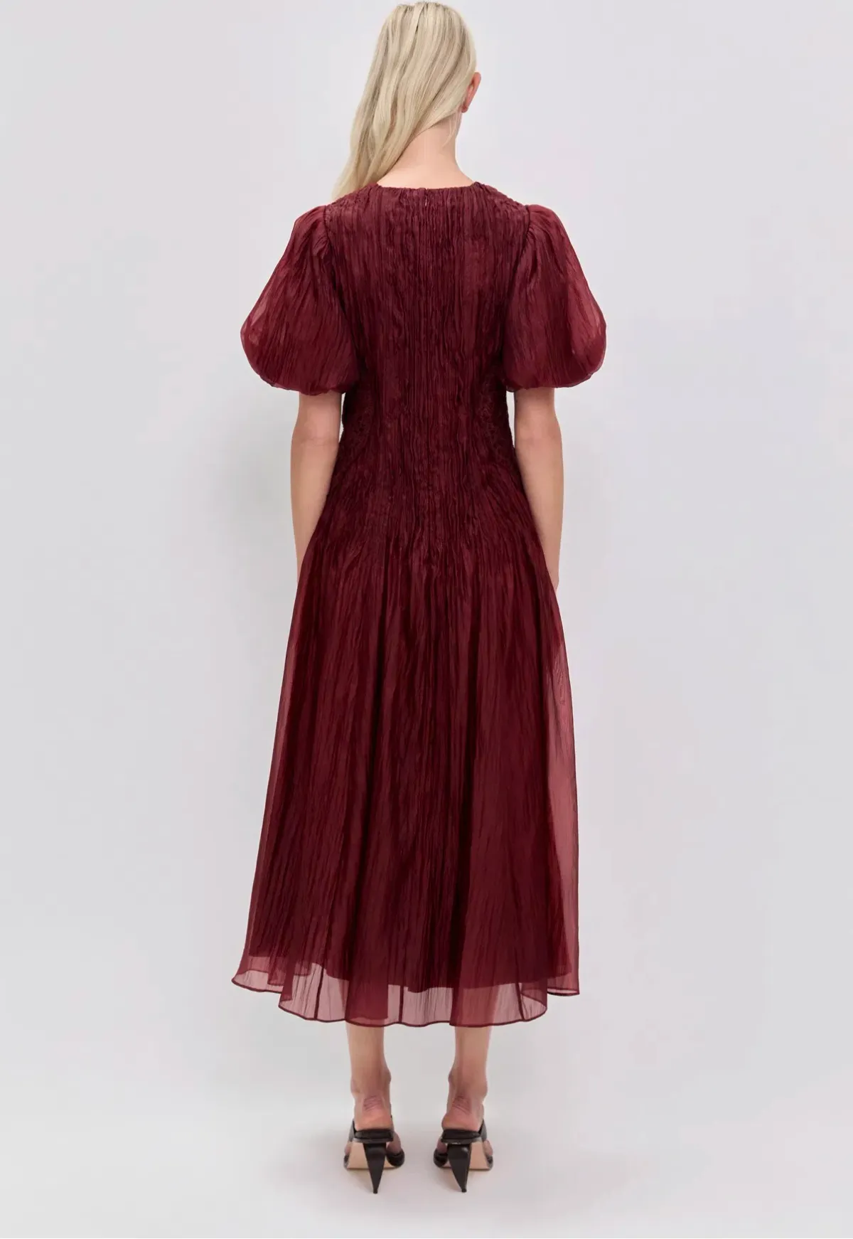 Aje Ophelia Lace Midi Dress - size 8 - Image 5